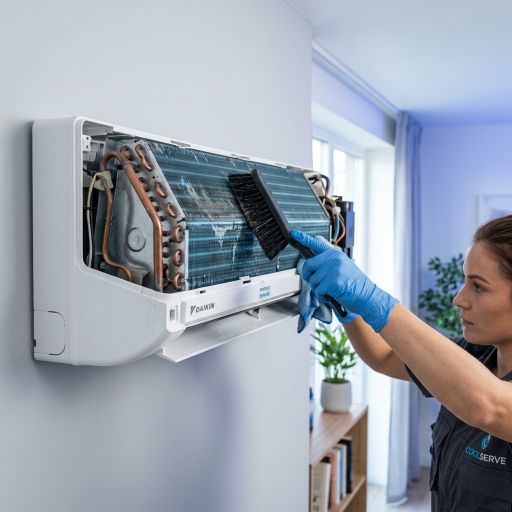 Servis dan cuci AC profesional
